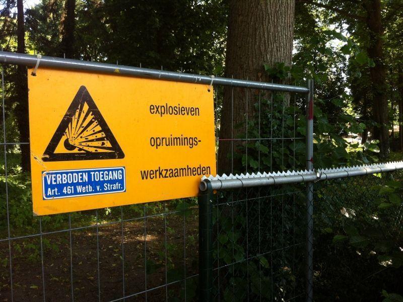 niet gesprongen explosieven