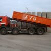 Lange afval container voor steenpuin, grond, hout, sloopafval, etc. huren