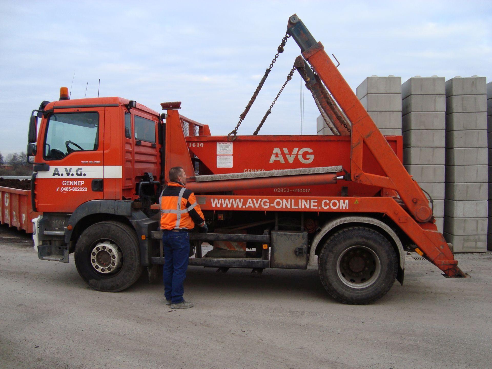 Afvalcontainer bestellen of huren voor afval, puin, grond, hout, sloopafval, etc.