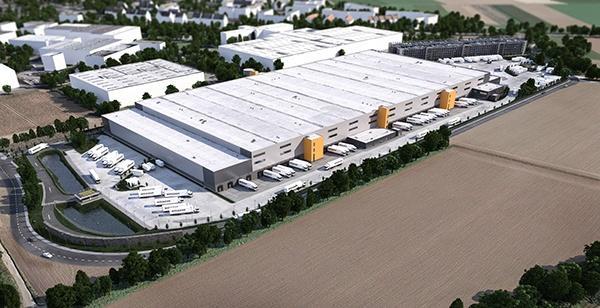 Amazon Logistikzentrum Mönchengladbach: Bremer AG, Ixocon, AVG Bau Goch Tiefbau Infra