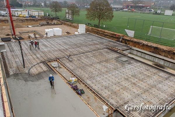 AVG Heijmix levert, in opdracht van Mertens bouwbedrijf uit Weert en de Jong betonvloeren uit Rijssen, beton op Sportark De Dennen, op de hoek Rosa de Limastraat en Neerbosschweg, te Nijmegen. Het betreft een breedte- en topsportaccommodatie voor onder andere turnen en judo, genaamd ‘Talent Centraal Nijmegen’ (TCN).