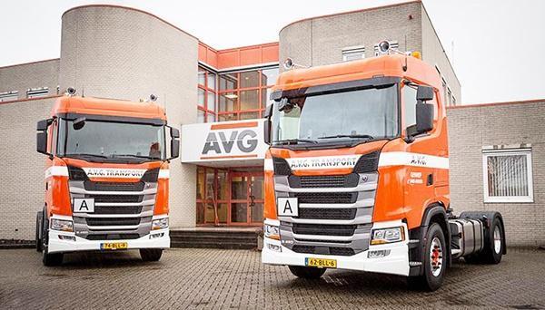 AVG Transport entscheidet sich für Scania. S450. Volumentransport, Silo-transporte durch AVG.