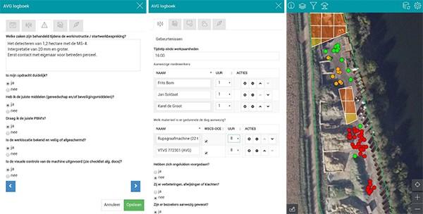 App OCE-deskundigen. AVG Explosieven Opsporing Nederland ontwikkelde samen met Nieuwland Geo-Informatie een app om de werkzaamheden op kantoor en in het veld gemakkelijker te maken.