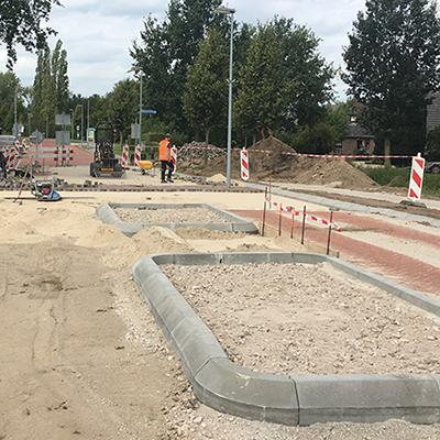 Vrijliggend fietspad en reconstructie rijbaan Hoofdstraat Heijen