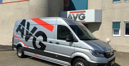 Nieuwe bus voor AVG Techniek