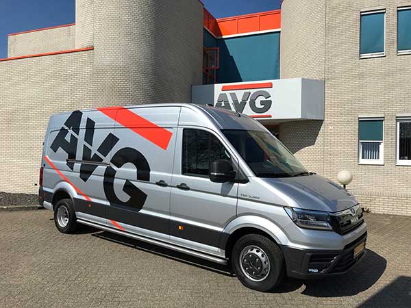 Nieuwe bus voor AVG Techniek