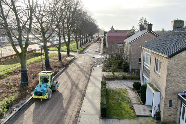 AVG Wegenbouw saniert dieBontse- en Beversestraat in Cuijk