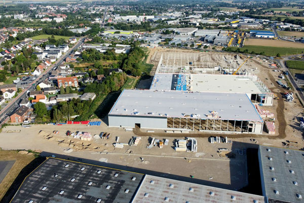 AVG Bau Goch bouwt mee aan een logistiek centrum op een terrein ter grootte van 16 voetbalvelden