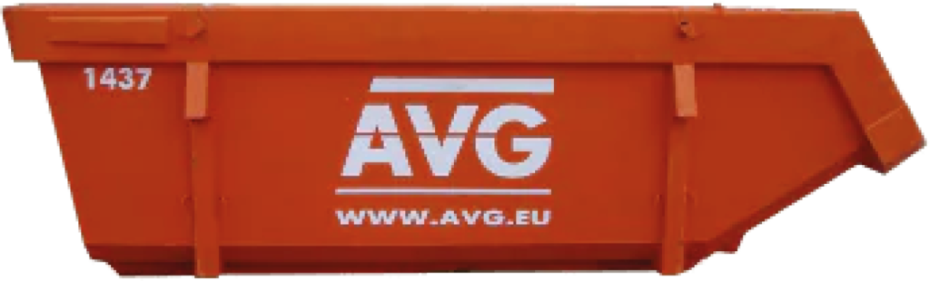 Container AVG huren formaat