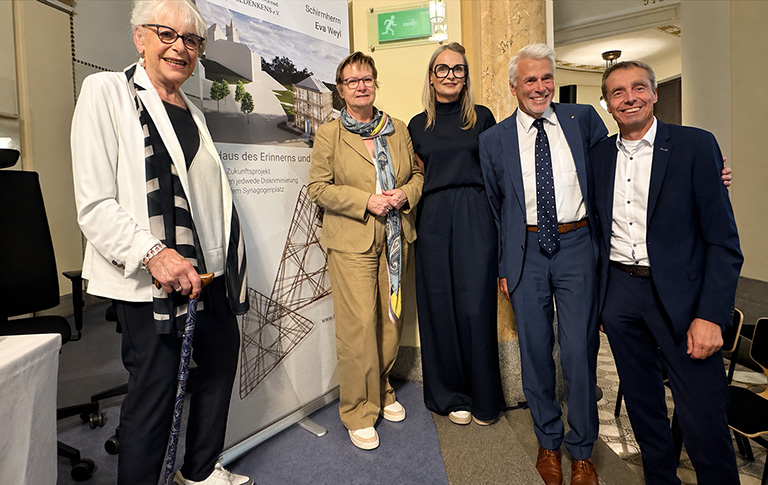 Eva Weyl, Sylvia Löhrmann, Sara Janssen, Edmund Verbeet, Wilfried Röth